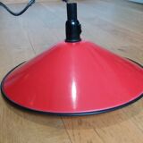 Suspension tole émaillée rouge Rolly 42 cm