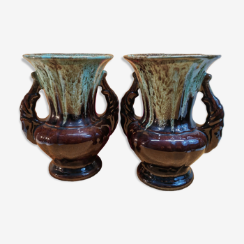 Pair of foreign vases