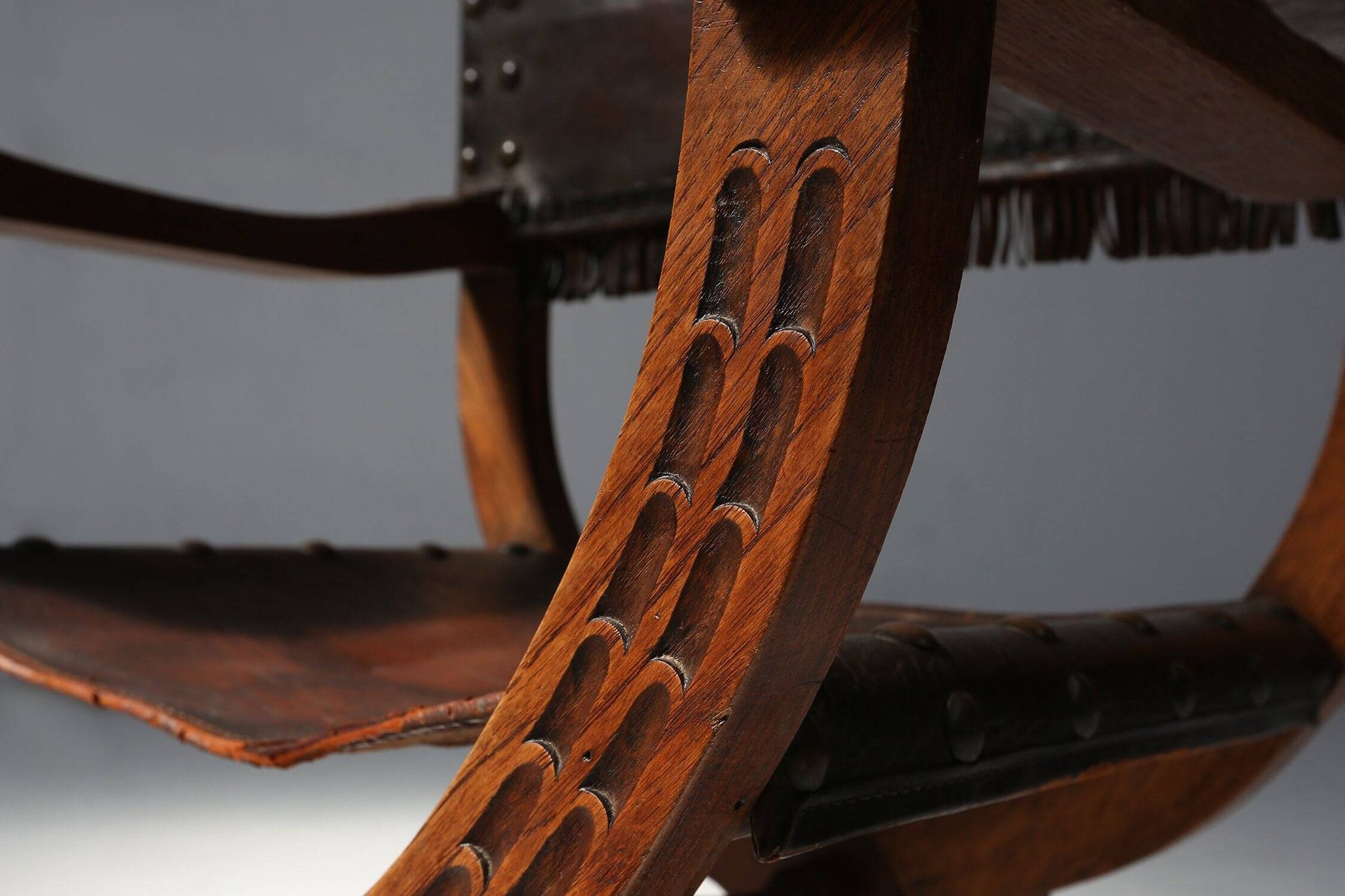 Antique Neo-Renaissance Throne Chair, France 1890s