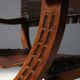 Chaise de trône néo-Renaissance antique, France, années 1890.