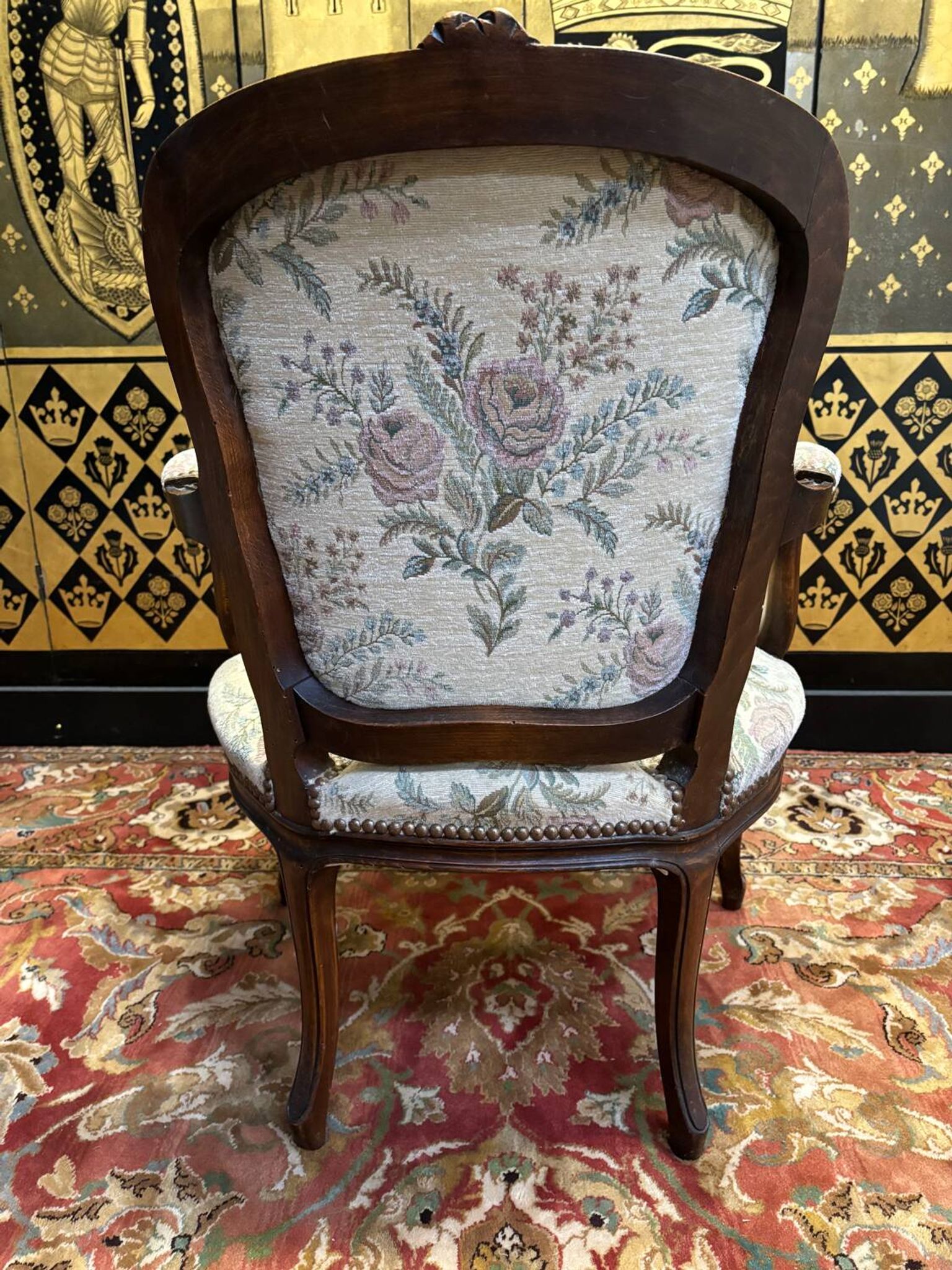 Paire de cabriolets louisXV
