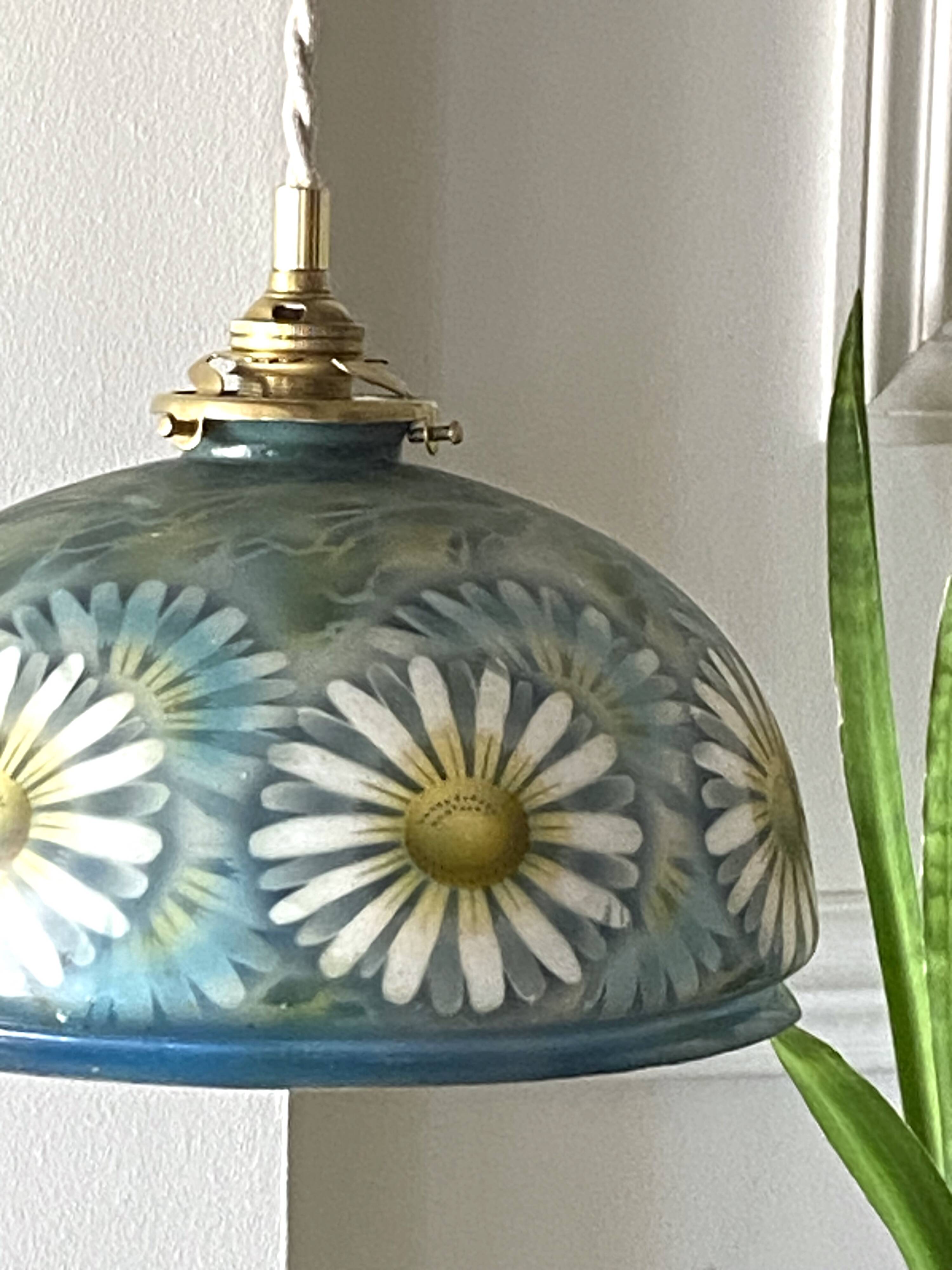 Art Deco “Marguerite” pendant light