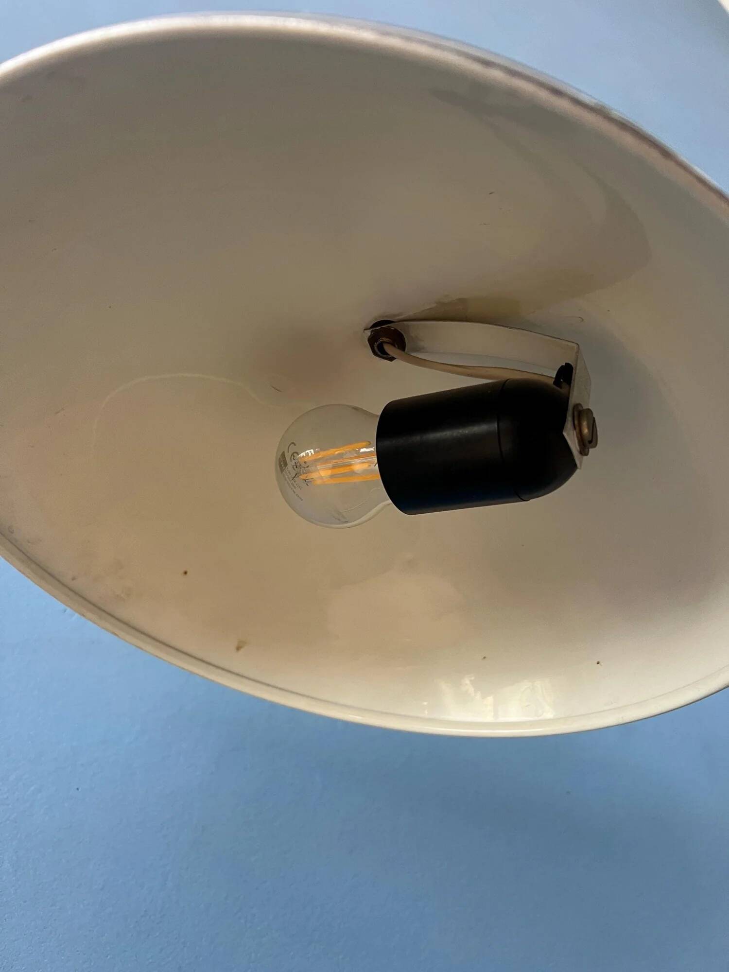 Vintage Dark Taupe Hala Busquet 144 desk lamp by Herman Busquet