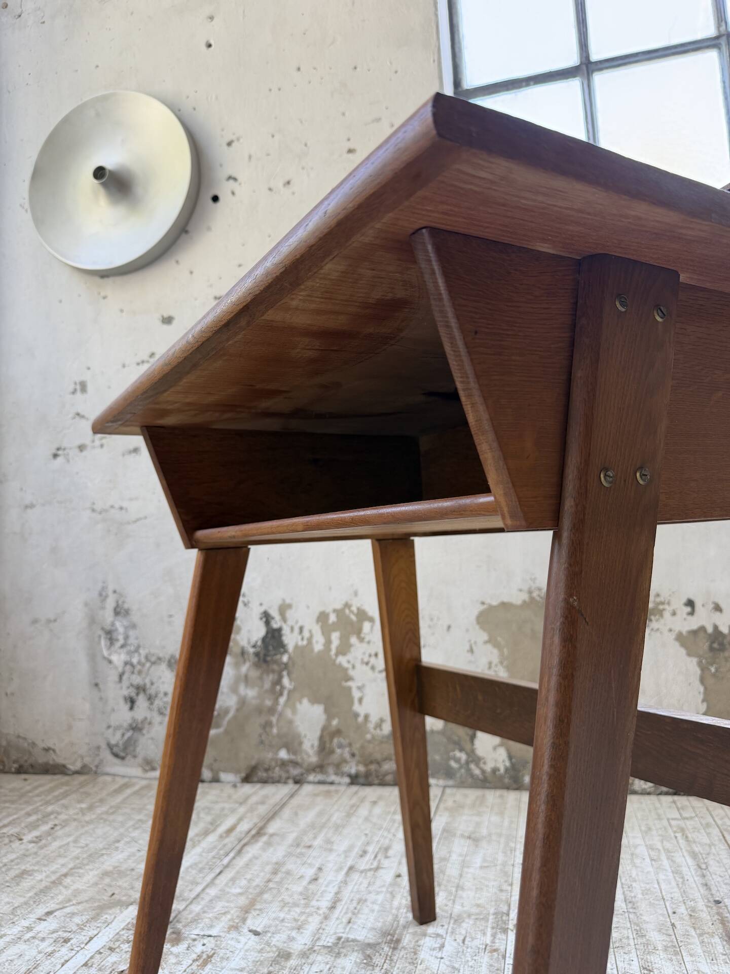 1960s compass desk reconstruction