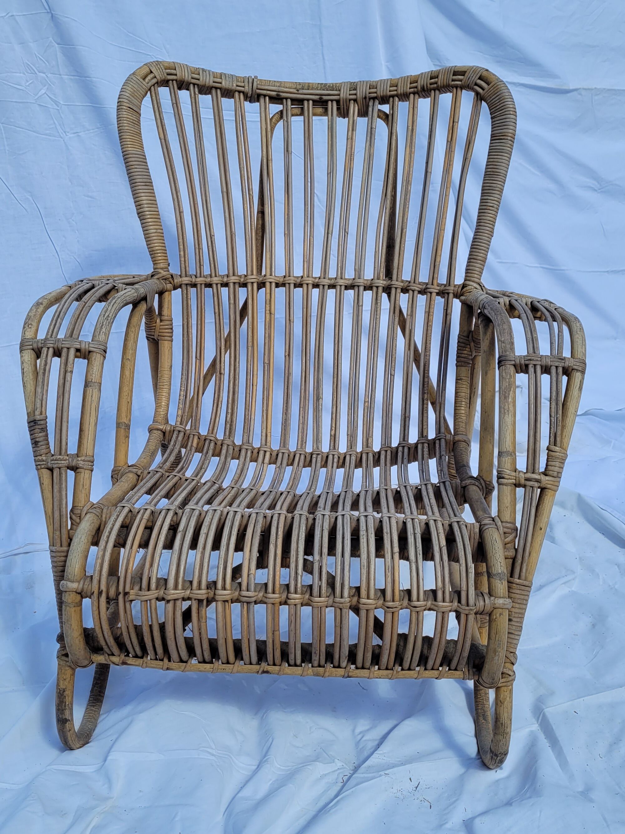 Fauteuil adulte rotin