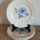 4 dessert plates Digoin Sarreguemines vintage