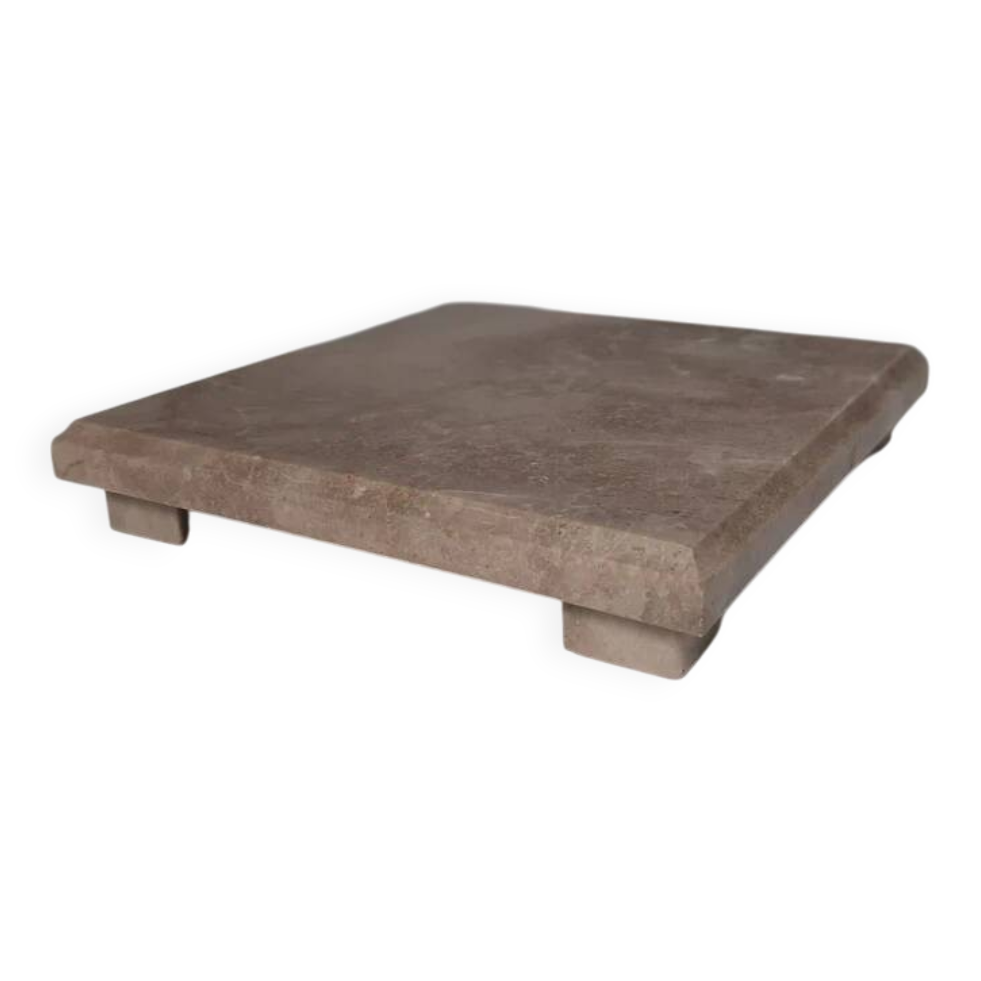 Antique marble trivet - vintage