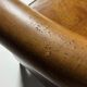 Fauteuil club en peau de mouton 2x classique