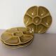 4 oyster plates Gien 2106171