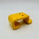 Yellow plastic hooks, design A. Rossari, Gedy edition.