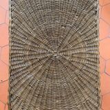 Vintage rattan coffee table