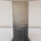 Large Monochrome Acrylic Table Lamp from Tranås Sweden, 1980s
