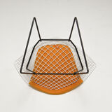 Diamond chair - yellow seatpad