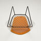 Diamond chair - yellow seatpad