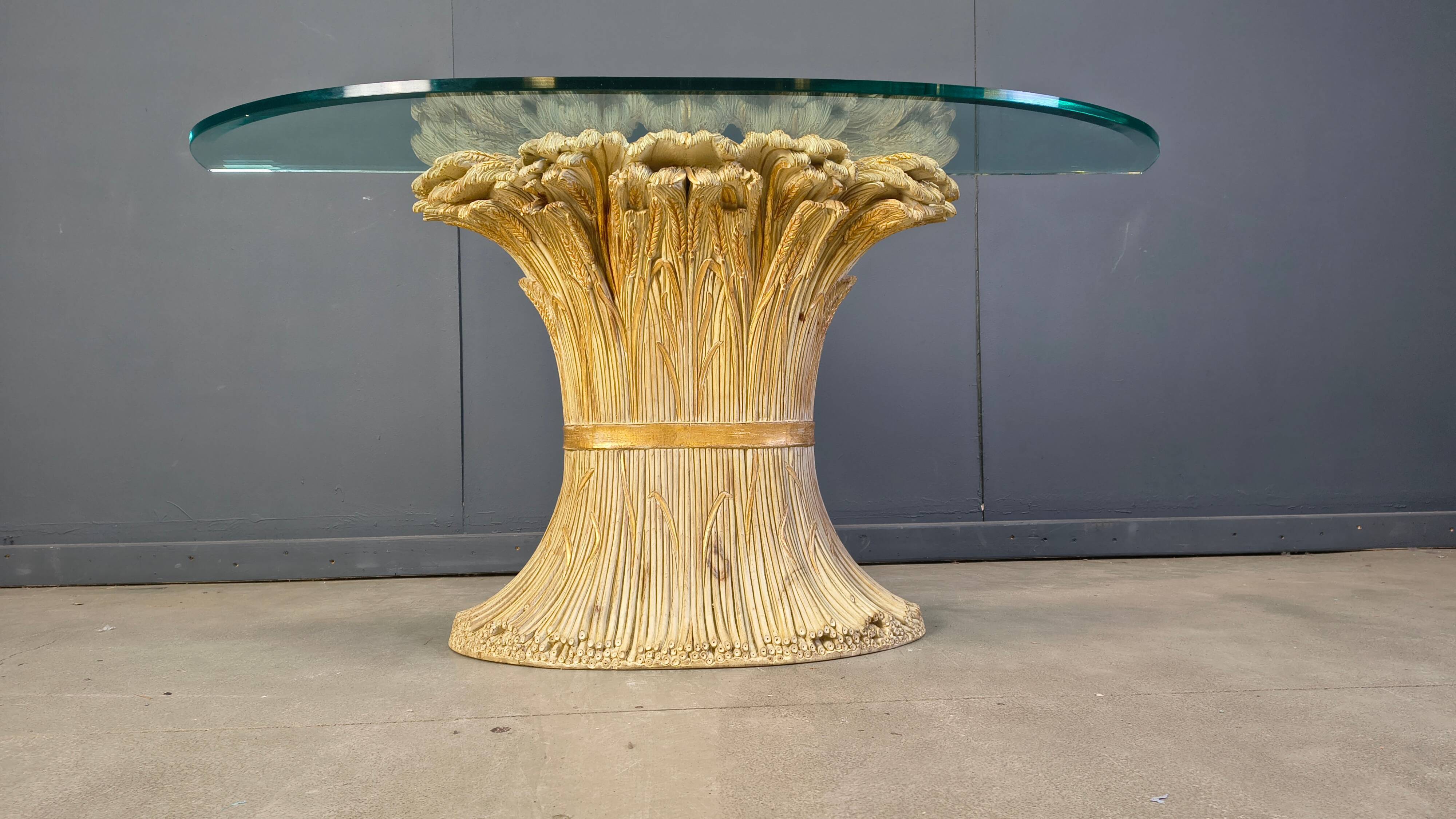 Sheaf of wheat console by Franco Chelini, 1970s