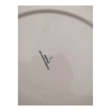 2 Yellow checkered dishes Sarreguemines