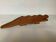 Scandinavian zoomorphic wooden crocodile candle holder