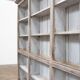 Large Antique French Painted Wooden Bookcase, 1830