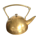 Art Deco brass kettle