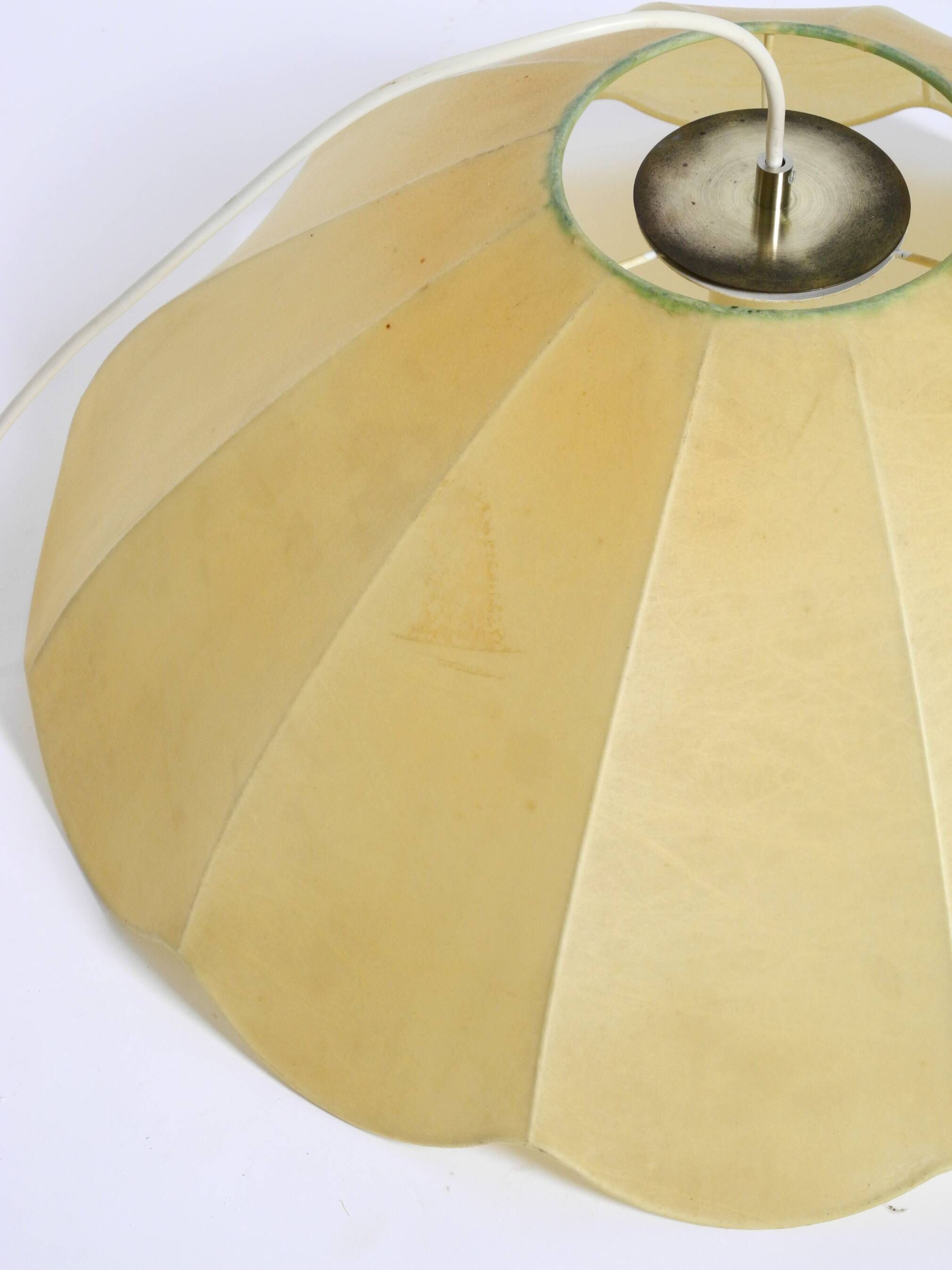 60er XL Cocoon pendant lamp in very good original vintage condition