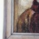 Portrait à l'huile d'homme à l'écharpe 60