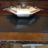 Art Deco plate 1930 silver metal