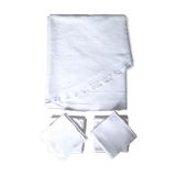 Tablecloth and 12 towels