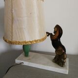 Table lamp '' metal horse ''