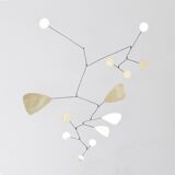 Modernist brass mobile 100x95cm