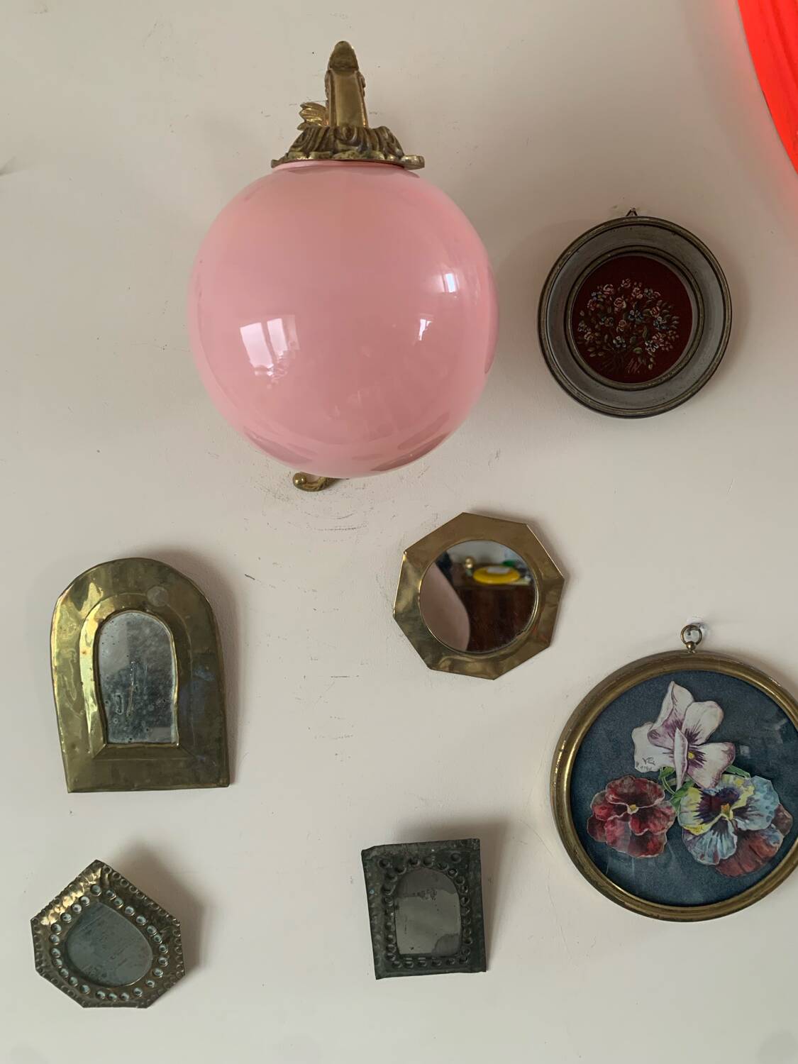 Pair of antique wall sconces