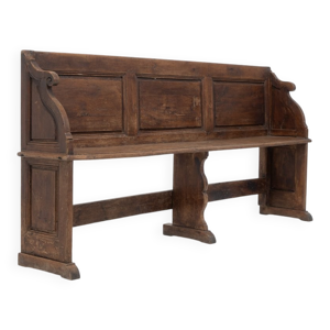 Banc en chêne français