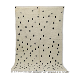 Moroccan Berber wool rug 240 x 146 Cm