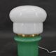 1960s Opaline Glass Table Lamp, Czechoslovakia