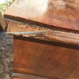 Old parisian buffet in fir