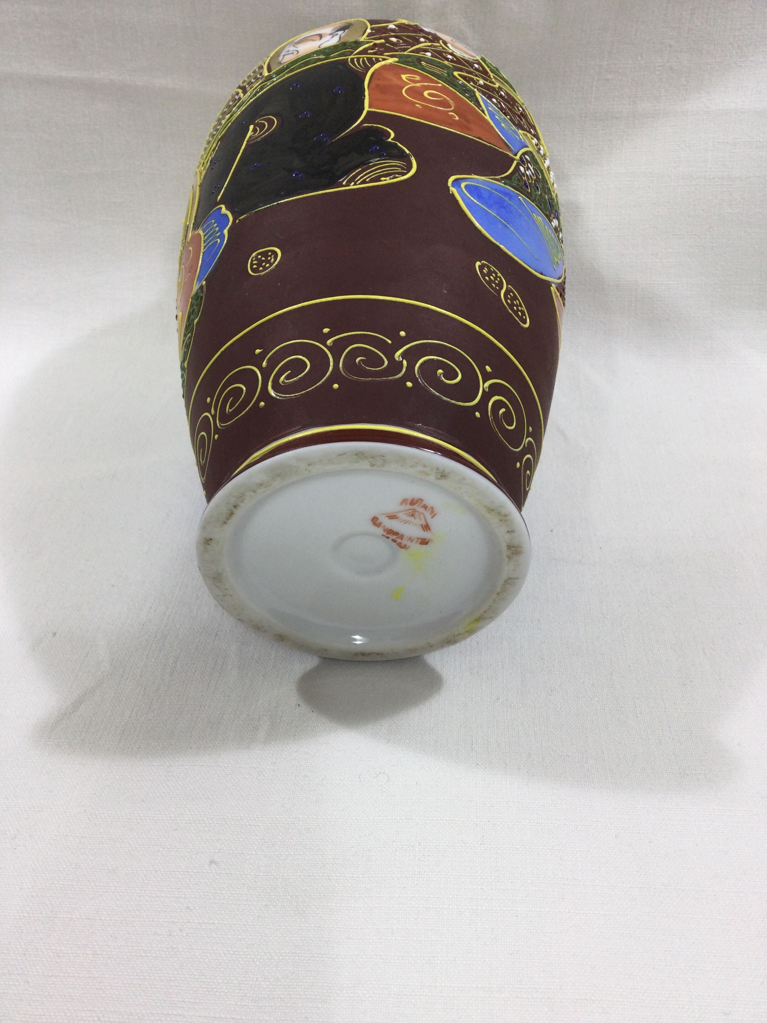 Satsuma porcelain vase