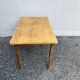 Natural wood coffee table