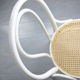 No. 18 White Chairs by Michael Thonet, Set of 4