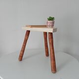 Vintage tripod stool from the 60s/70s