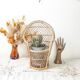 Fauteuil miniature Emmanuelle en rotin
