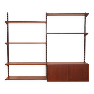 Teak Kai Kristiansen wall system for FM Mobler