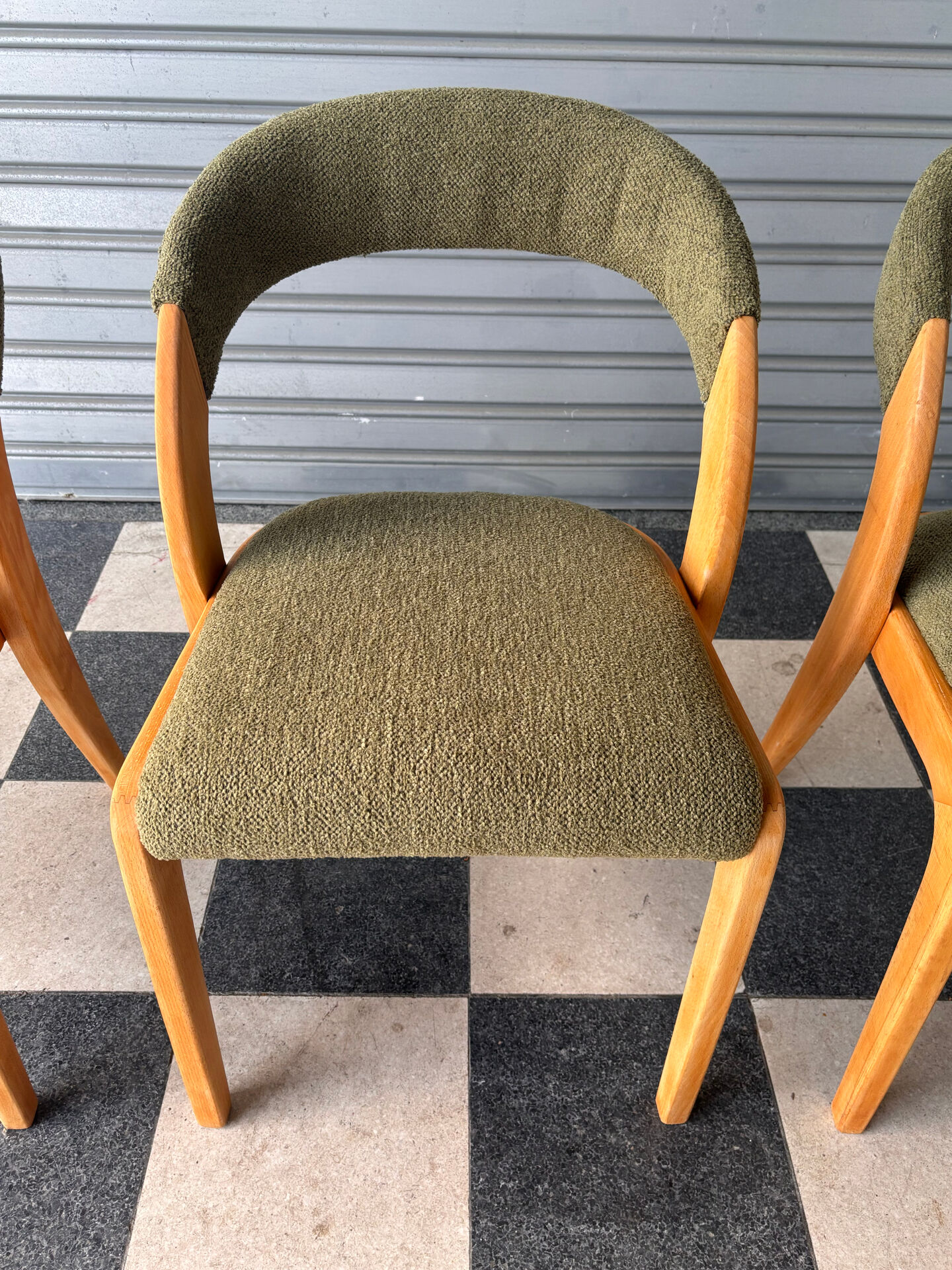Set de 4 chaises gondoles Baumann