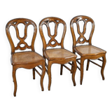 Oak Chairs, Louis Philippe Period – Mid-19th Century