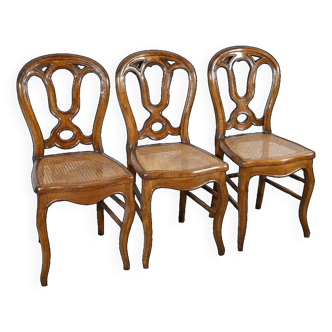 Oak Chairs, Louis Philippe Period – Mid-19th Century