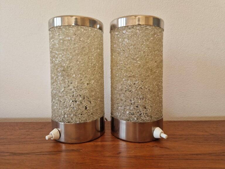 Pair of Midcentury Table Lamps Rockets AKA, Germany, 1970s