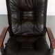 Fauteuil scandinave vintage avec ottoman par Arnt Lande pour Westnofa, anné