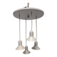 Suspension cascade Confetti de Bonderup & Thorup pour Focus, Danemark 1970