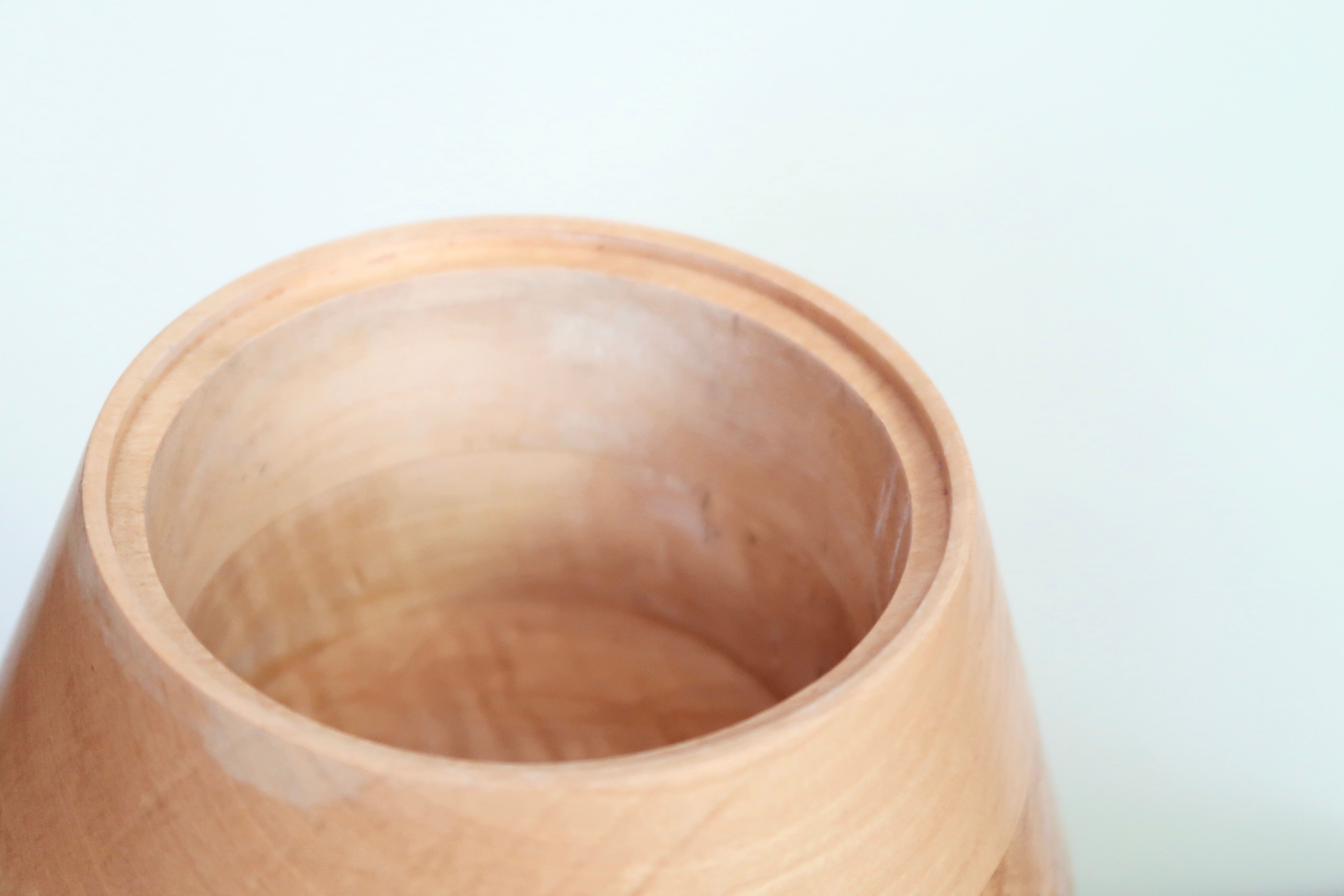 Wooden cone box, 70s