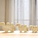 Family of 3 travertine camels by Fratelli Mannelli