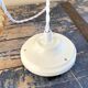 Vintage pendant lamp in electrified golden glass to nine