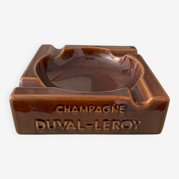 Duval-Leroy ceramic ashtray